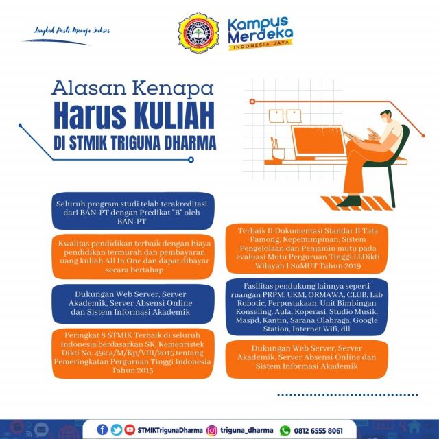 Alasan Kenapa Harus Kuliah di STMIK Triguna Dharma