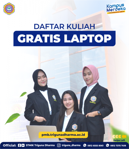 Fasilitas Gratis Laptop Bagi Mahasiswa Baru