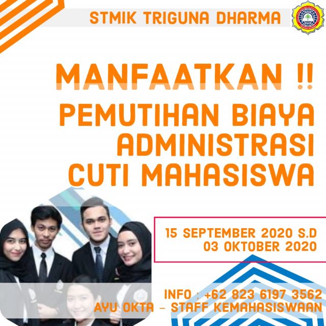 PEMUTIHAN BIAYA ADMINITRASI CUTI MAHASISWA