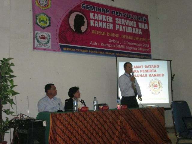 Seminar Penyuluhan Kanker Serviks oleh LDK Irmastri