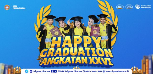 HAPPY GRADUATION WISUDA ANGKATAN KE-26